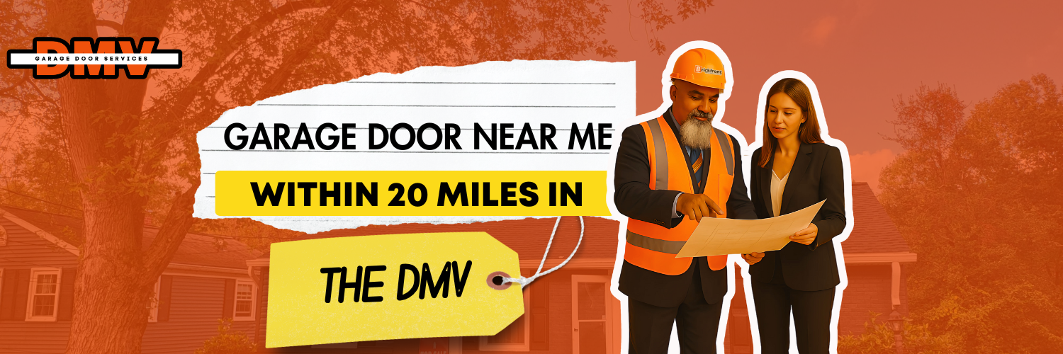 Garage Door Near Me Within 20 mi in the DMV?