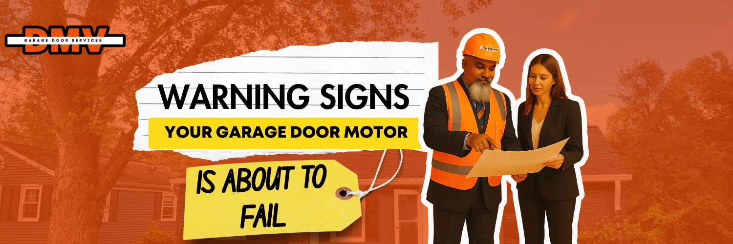 Warning Signs Your Garage Door Motor is About to Fail