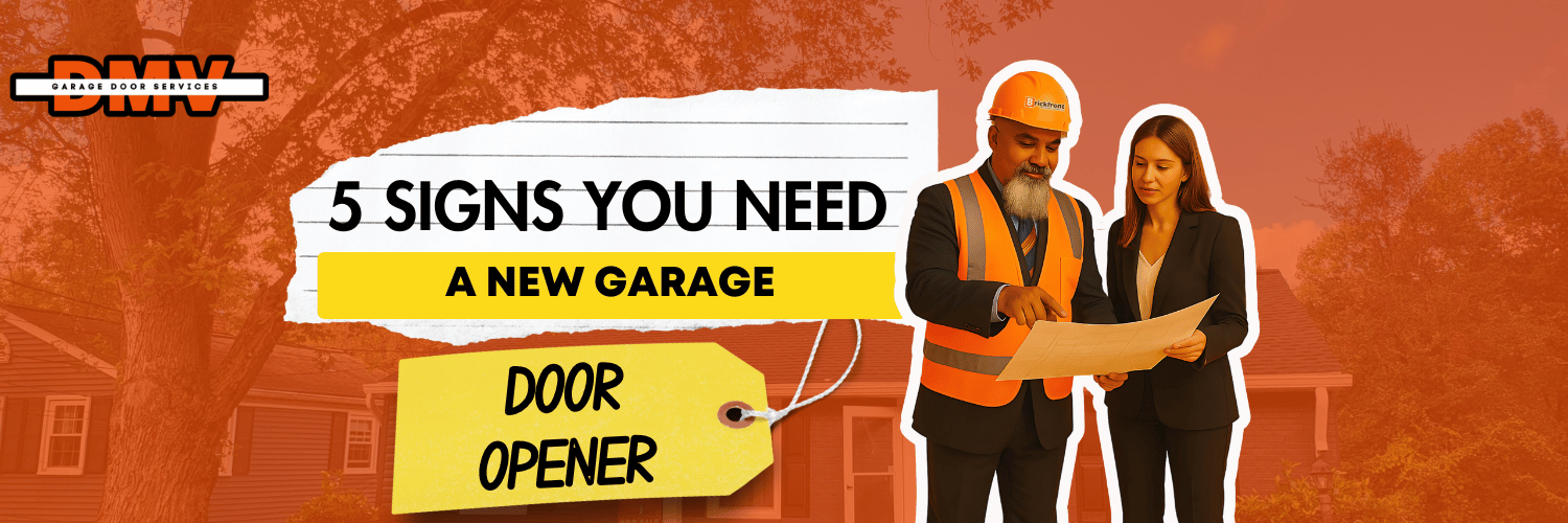 5 Signs You Need a New Garage Door Opener