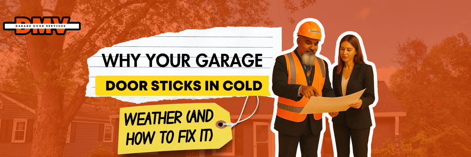 Why Your Garage Door Sticks in Cold Weather (And How to Fix It)