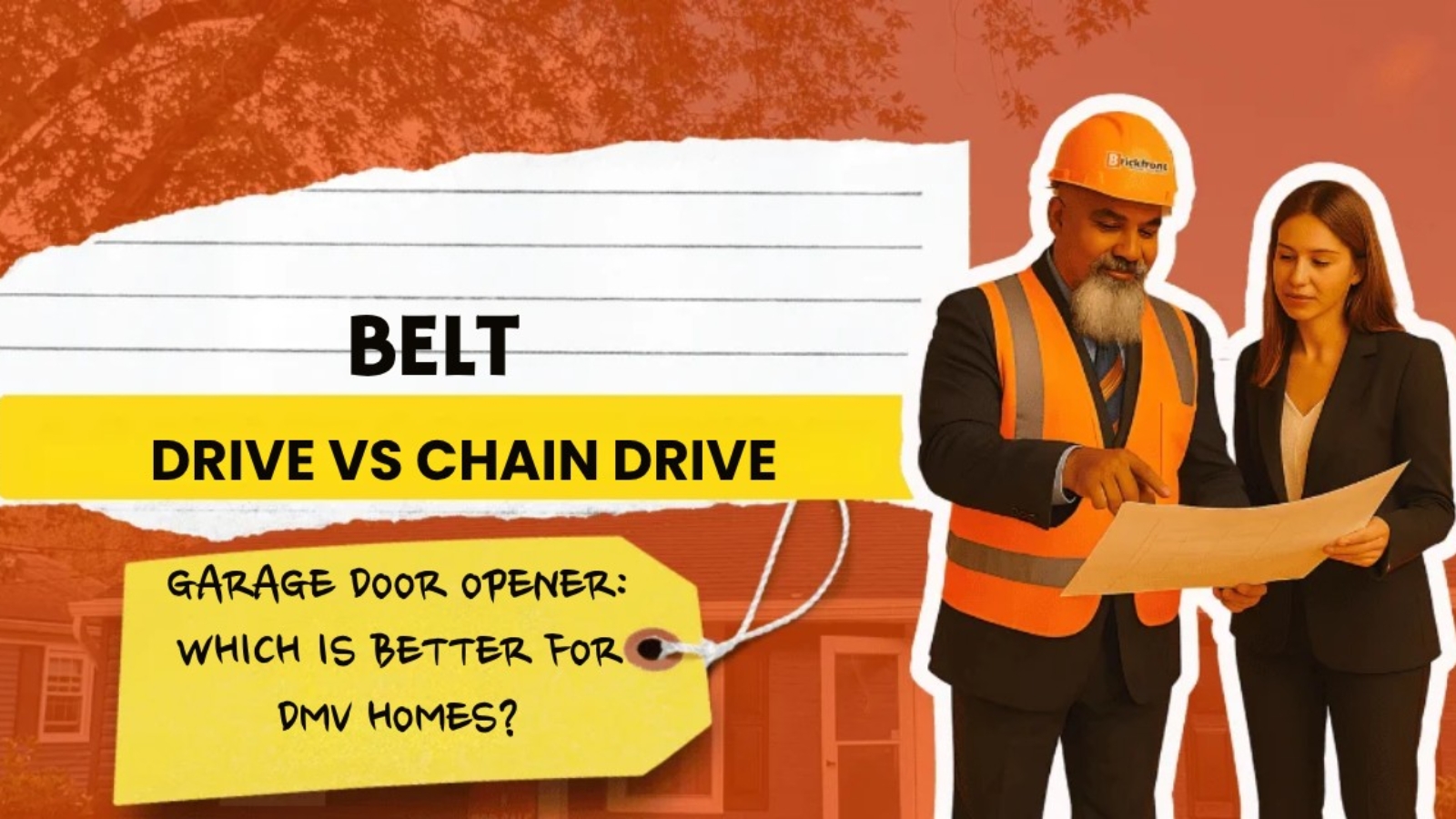 Belt Drive vs Chain Drive Garage Door Opener: Which Is Better for DMV Homes?