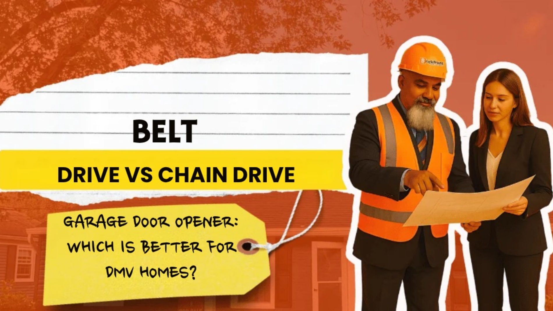 Belt Drive vs Chain Drive Garage Door Opener: Which Is Better for DMV Homes?
