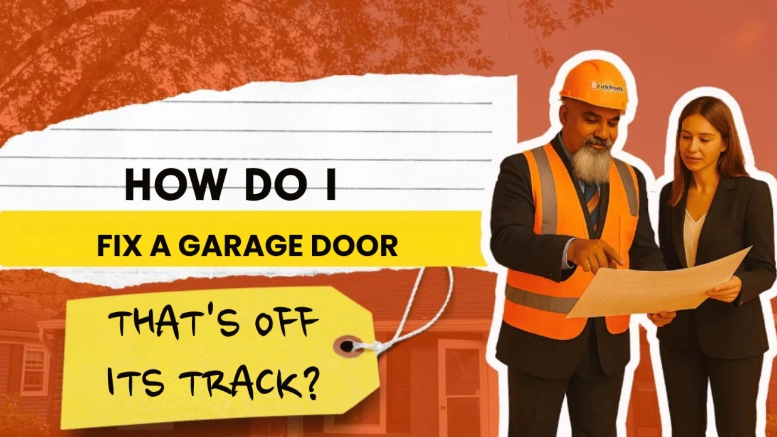 How Do I Fix a Garage Door That's Off Its Track?