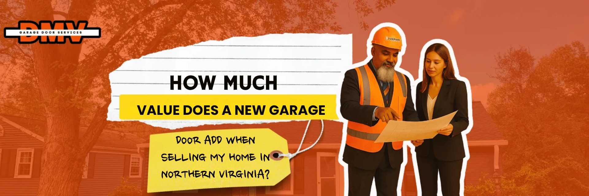 How Much Value Does a New Garage Door Add When Selling My Home in Northern Virginia?