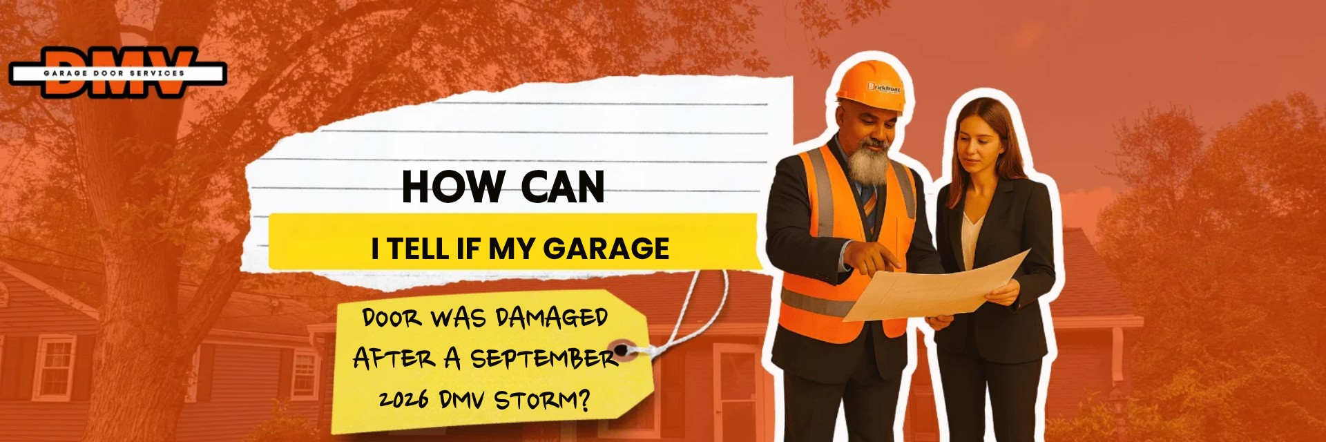 How Can I Tell If My Garage Door Was Damaged After a September 2026 DMV Storm?